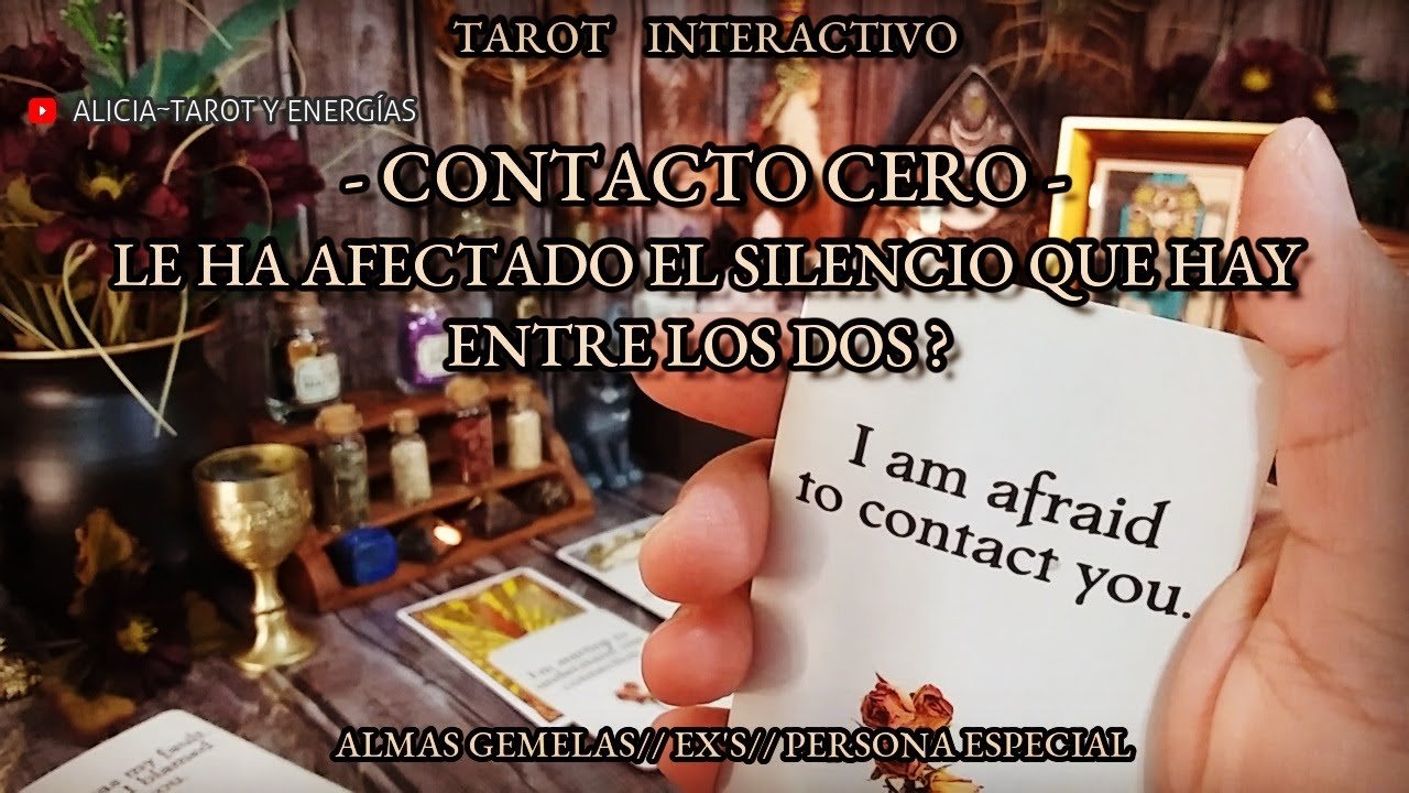 Leia mais sobre o artigo ✨Contacto Cero 📵 Le Ha Afectado El Silencio que Hay Entre Los Dos? 🙇🏻‍♂️💭 #tarot Interactivo✨