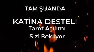 Leia mais sobre o artigo KATİNA DESTELİ İLİŞKİ AÇILIMI/Şükürler olsun kötü enerjiler tersine dönüyor
