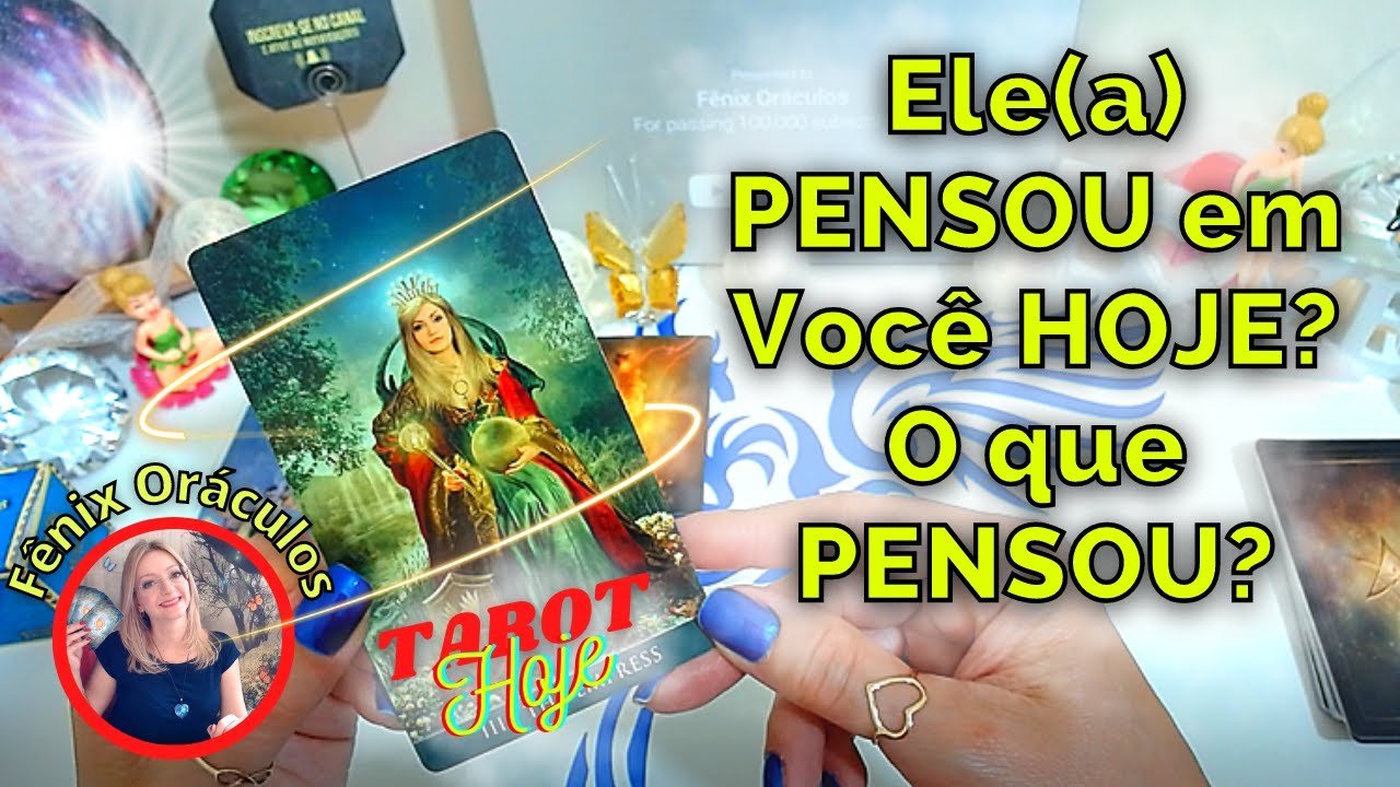 Leia mais sobre o artigo 😍ELE(A) PENSOU EM MIM HOJE TAROT? O QUE PENSOU? O QUE VAI FAZER? Como ele está em relação a mim hoje