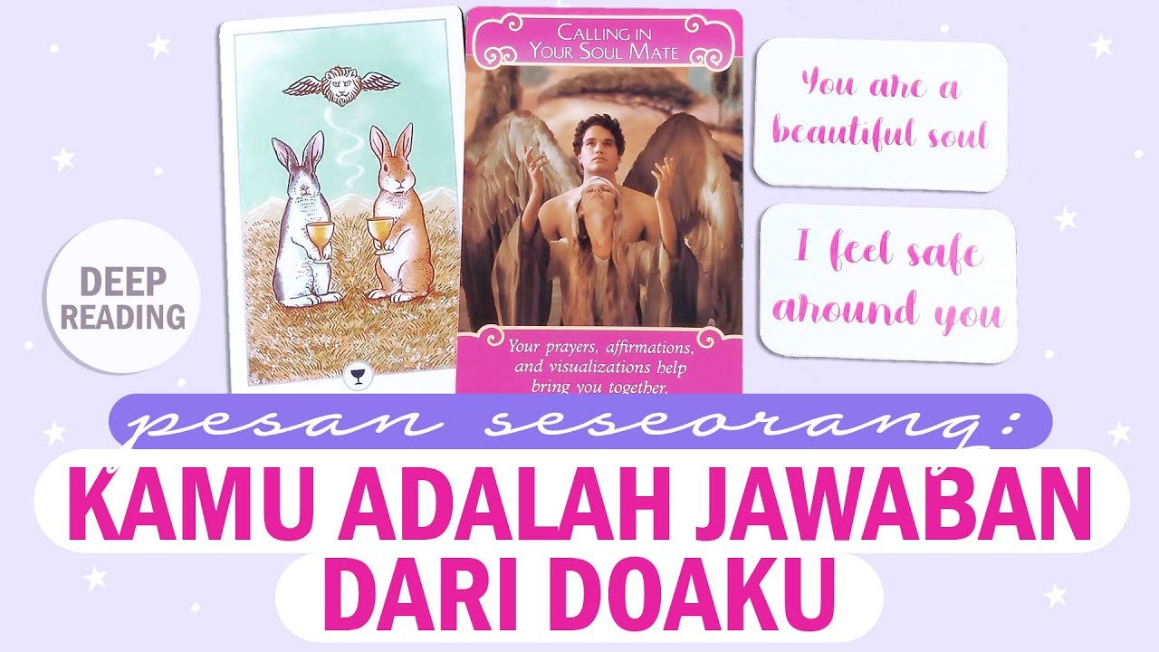 Leia mais sobre o artigo KAMULAH JAWABAN DARI DOANYA ❤️ Tarot Cinta – Tarot Jodoh – Tarot Indonesia