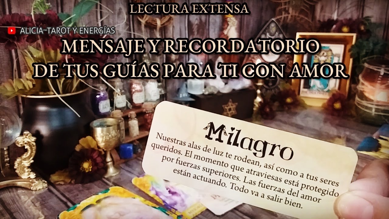 Leia mais sobre o artigo ✨Mensajes y Recordatorio de Tus Guías para Ti con Amor 💌💫 #tarot ✨