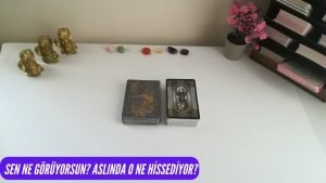 Leia mais sobre o artigo Sen Ne Görüyorsun?👀Aslında O Ne Hissediyor?💕Tarot