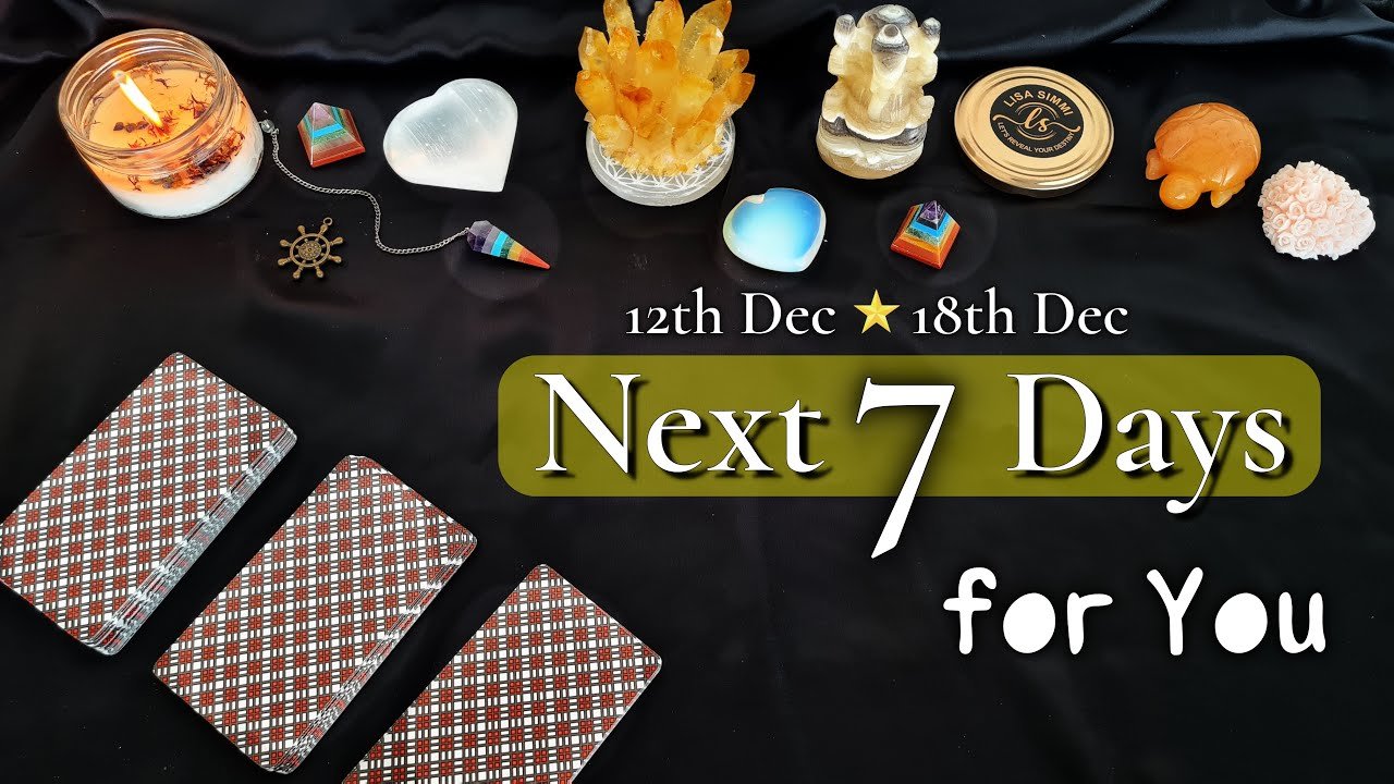 No momento, você está visualizando WEEKLY HOROSCOPE ✴︎ 12th Dec to 18th Dec ✴︎ December Tarot Reading💫Weekly Prediction Astrology-Tarot