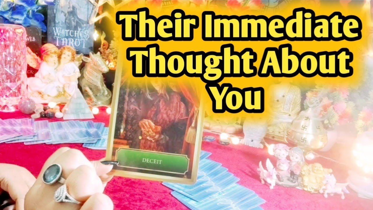 Leia mais sobre o artigo Their Immediate Thoughts 🤔💭 About You 😍 All Signs Collective Timeless Tarot
