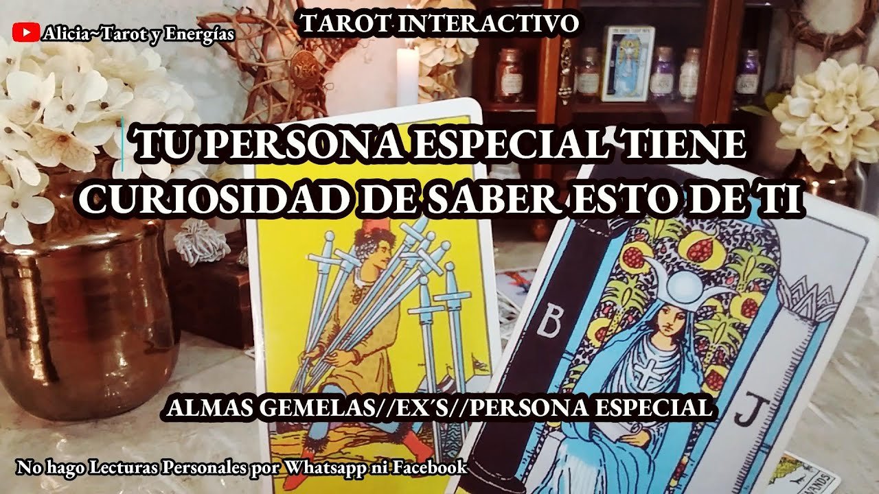 No momento, você está visualizando ✨Tu Persona Especial Tiene Curiosidad de Saber esto de Ti 🔭🤔💭 #tarot Interactivo✨