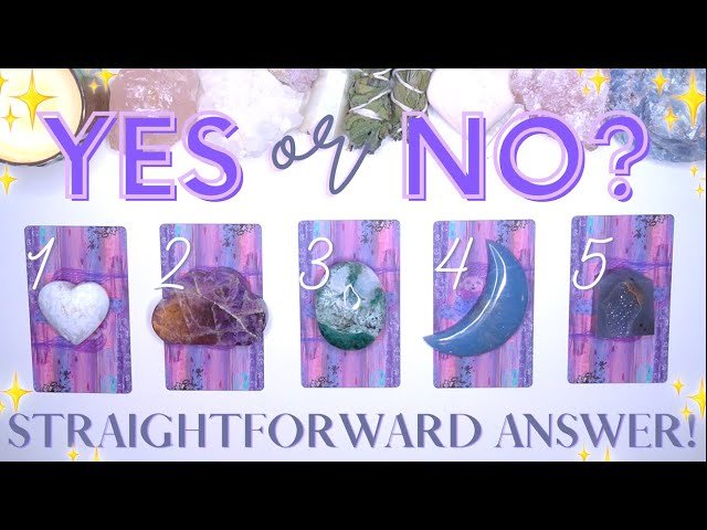 Leia mais sobre o artigo YES or NO? ⚡️ Honest Answer to ANY Question! 👀✨ Pick a Card Tarot Reading