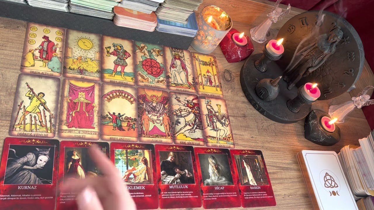 Leia mais sobre o artigo Yakın Gelecekte Bizi Neler Bekliyor? 💞 Geçmiş 💯 Gündem 💯 Aklımdaki Kişi Tarot Açılımı 💞