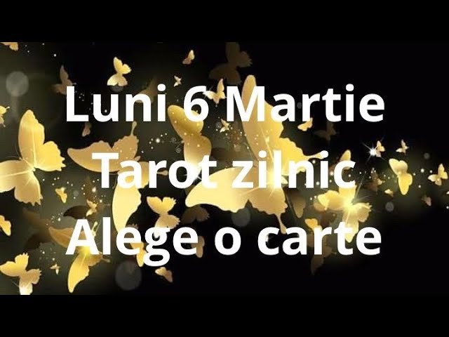 No momento, você está visualizando Luni 6 Martie #tarot zilnic#alege o carte