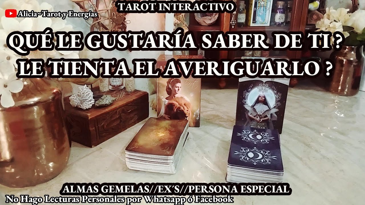 No momento, você está visualizando ✨Qué le Gustaría Saber de Ti? 🤔💭Le Tienta el Averiguarlo?🧐 Almas Gemelas//Ex’s🔥 #tarot Interctivo✨