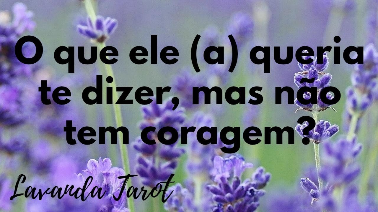 No momento, você está visualizando #tarot 💜💌 O que ele (a) queria te dizer, mas não tem coragem? 💜💌