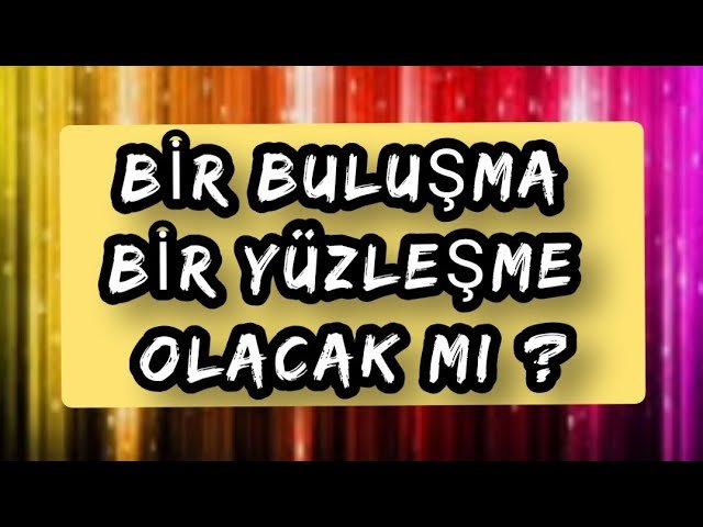 Leia mais sobre o artigo BİR BULUŞMA BİR YÜZLEŞME OLACAK MI ? #tarot #tarotfalı #erildişil #benidüşünüyormu #yasakaşk