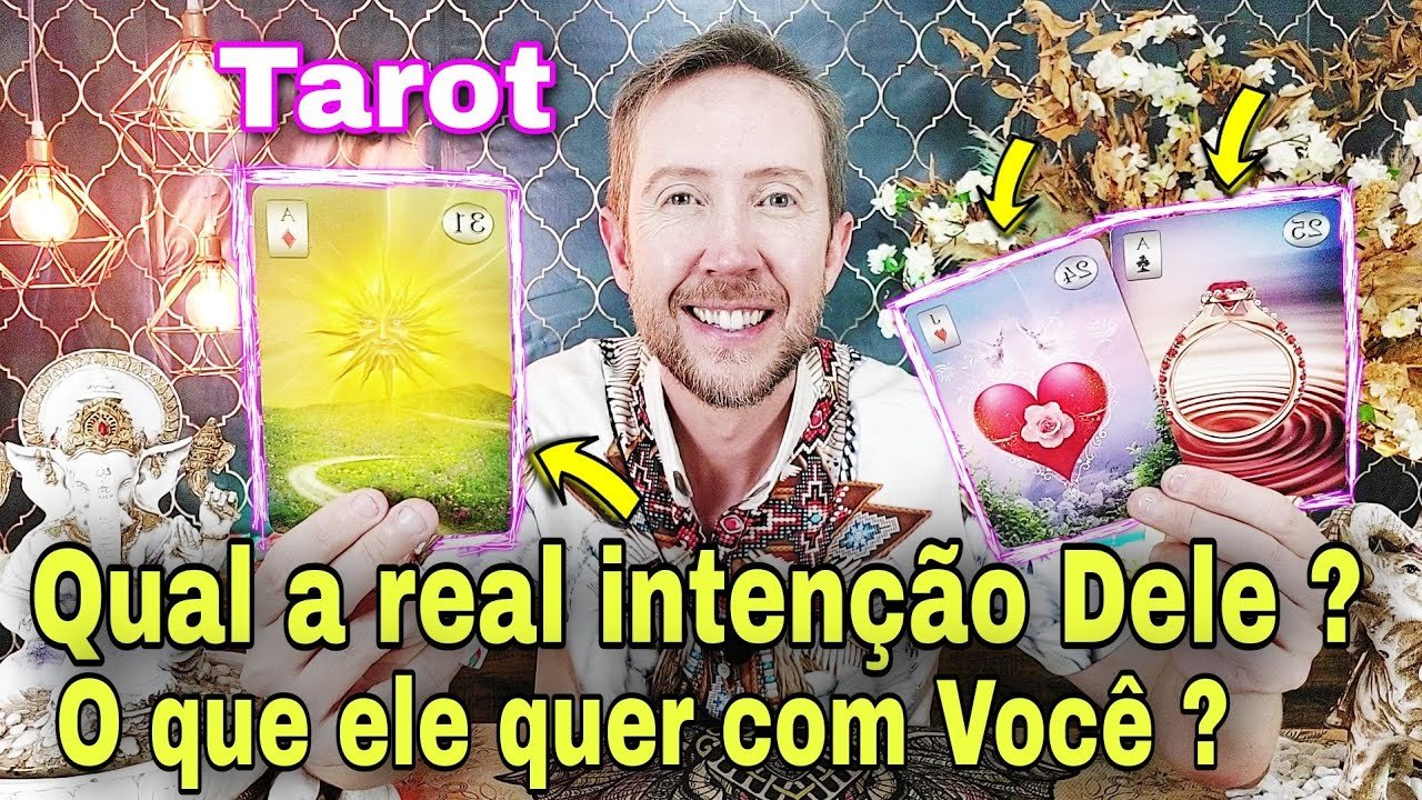 Leia mais sobre o artigo Qual a real intenção dele ? O que ele quer com você ? Qual o futuro dessa relação ? Ele hoje tarot