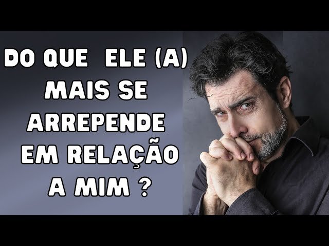 No momento, você está visualizando Qual o maior arrependimento dele (a) quanto a mim? Quanto a nós? Será que sente culpa?