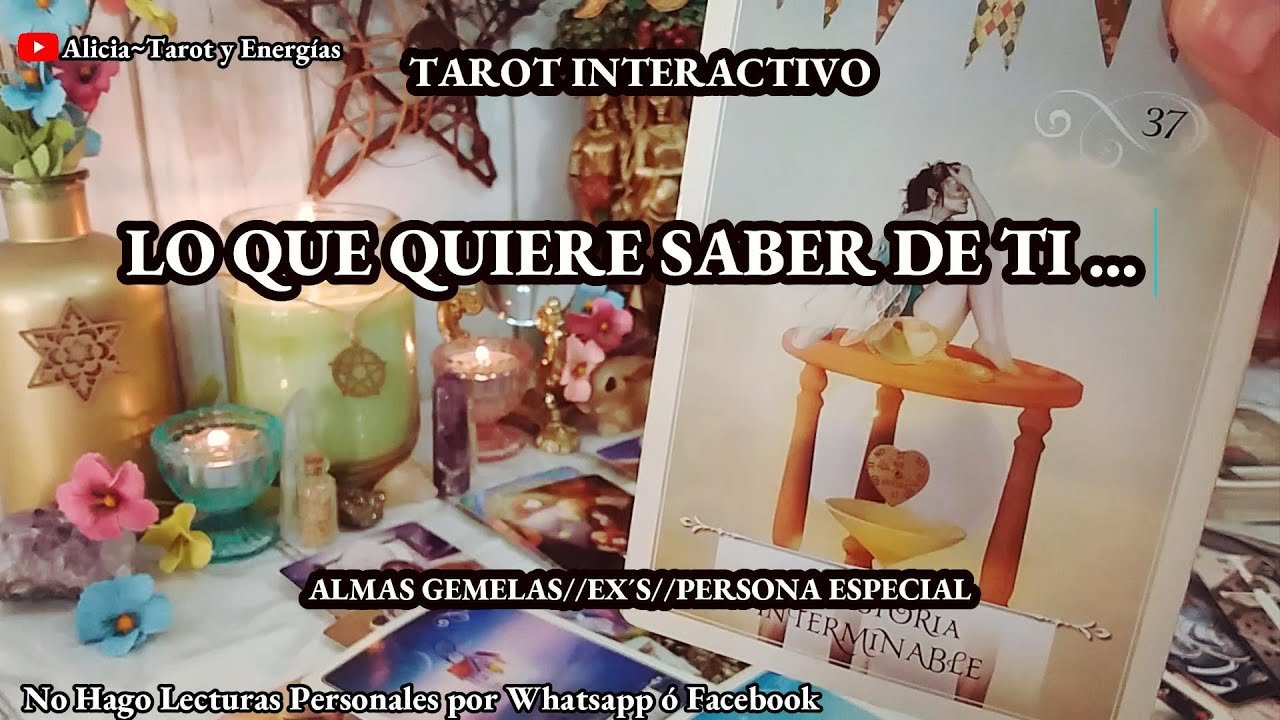 Leia mais sobre o artigo ✨Se Muere de Ganas por Saber esto de Ti 😳 Almas Gemelas//Ex’s//Persona Especial 🔥 #tarot Interactivo