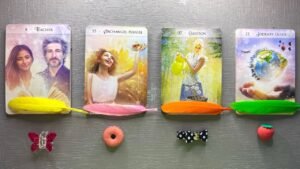 Leia mais sobre o artigo 💌 Pick a Card | 🌟Messages from Your Future Self 💰🏠🌈💫🔮| Teacup Tarot ☕️