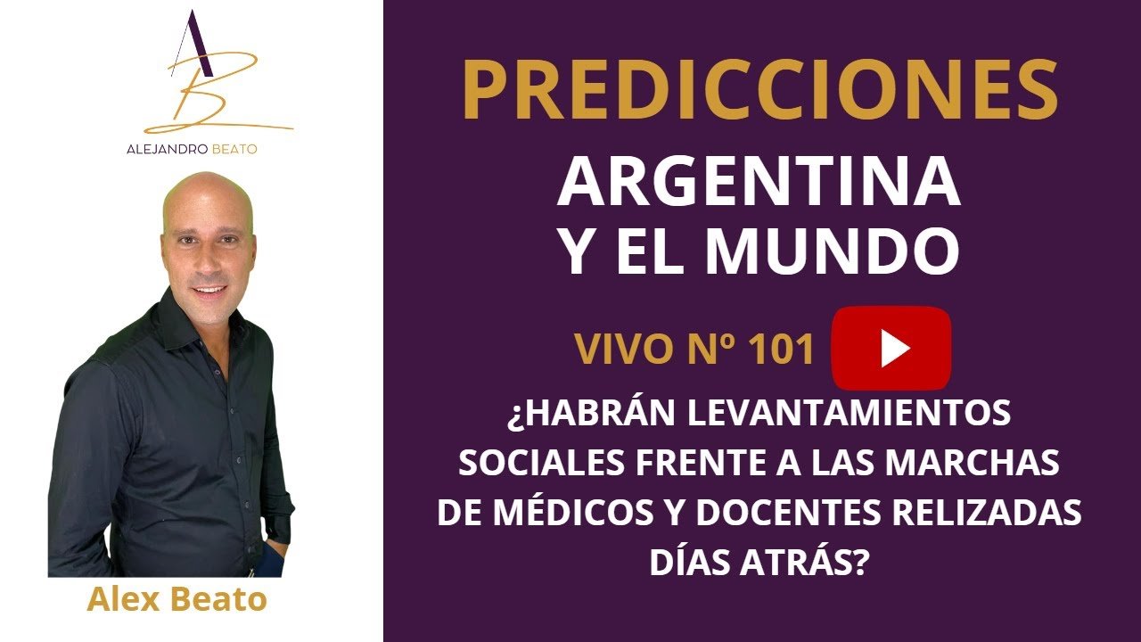 No momento, você está visualizando Argentina Predicciones 🔮Tarot🔮101º  ¿HABRÁN LEVANTAMIENTOS SOCIALES? Con #alexbeato 😄