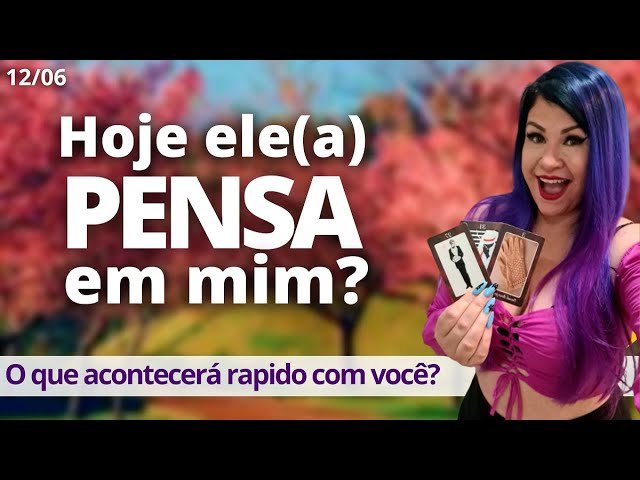 No momento, você está visualizando ELE PENSOU EM MIM HOJE TAROT? (12/06 segunda-feira) + O que acontece na sua vida nessa semana? 🃏