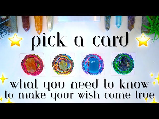 No momento, você está visualizando How Can You Make Your BIGGEST WISH Come True? 🪄🧚🏻‍♂️🐉 Detailed Pick a Card Tarot Reading ✨