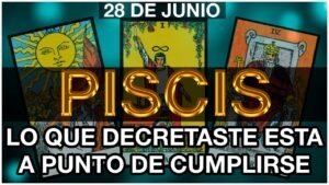 Leia mais sobre o artigo PISCIS TAROT – PASARÁ ANTES DE LO QUE ESPERABAS – HORÓSCOPO PISCIS HOY 28 DE JUNIO 2023