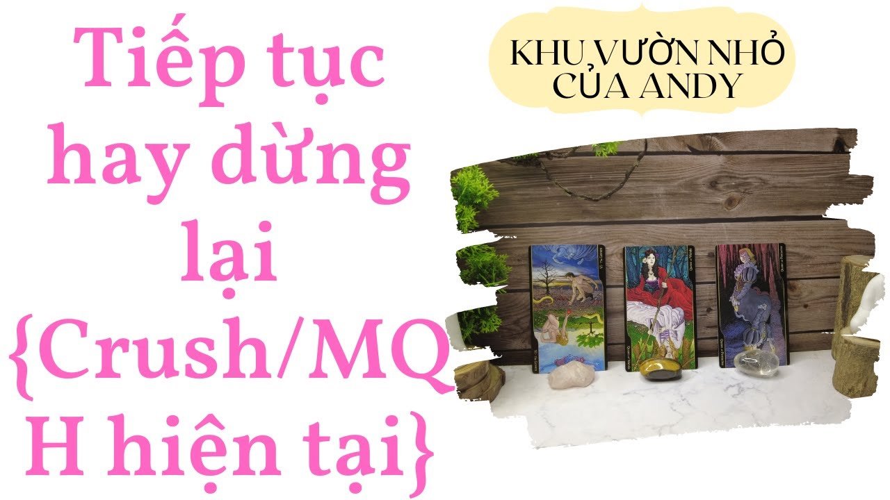No momento, você está visualizando Tiếp túc hay dừng lại {Crush/MQH hiện tại} | Chọn 1 tụ bài | Xem tarot