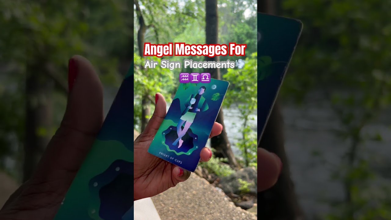 No momento, você está visualizando Angel Messages For Air Sign Placements💨♒️♊️♎️ #cardreading #love #tarot #tarotreading #intuition