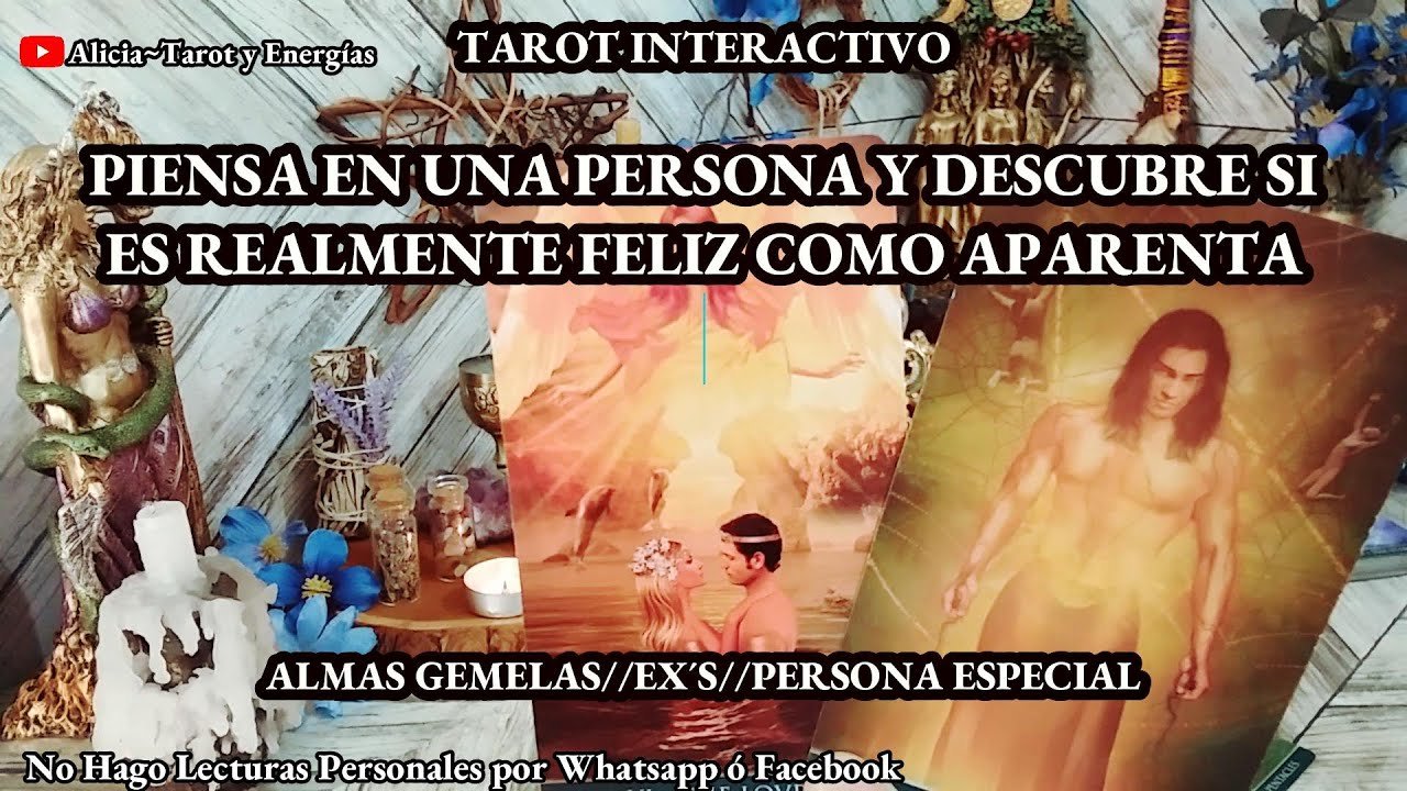 No momento, você está visualizando ✨Descubre Si Realmente es Feliz como Aparenta 🔎🪞🎭 Almas Gemelas//Ex’s🔥 #tarot Interactivo