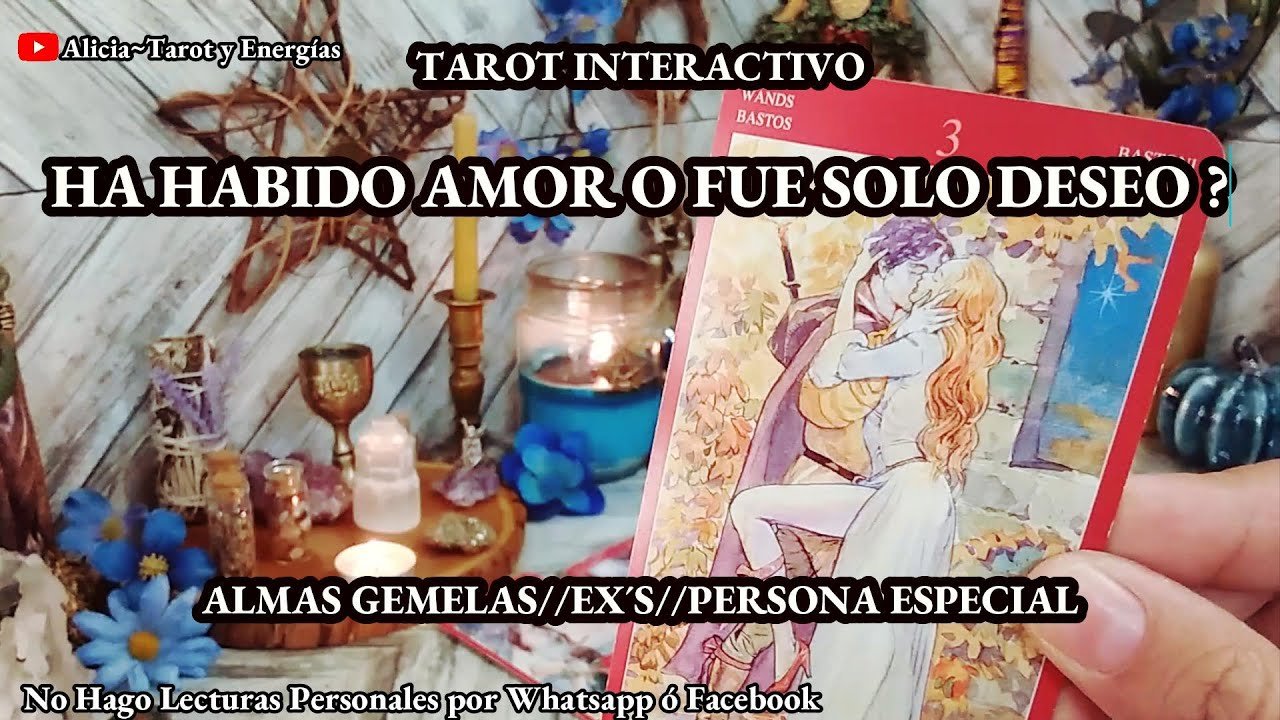 No momento, você está visualizando ✨Ha Habido Amor ❣ o Fue solo Deseo 💋 Almas Gemelas//Ex’s 🔥 #tarot Interactivo✨