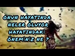 Leia mais sobre o artigo ONUN HAYATINDA NELER OLUYOR HAYATINDAKİ YERİNİZ NE ? #tarotfalı #aklımdakikisi #üçüncükişiler