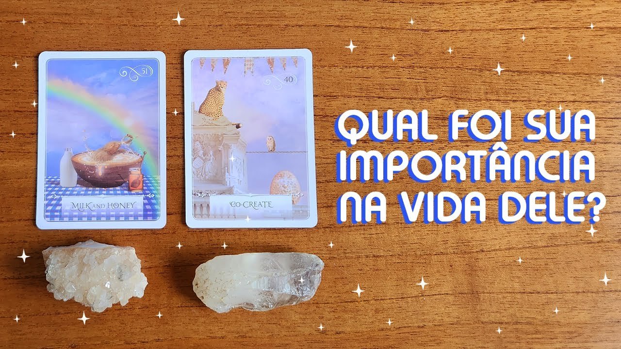 No momento, você está visualizando 💥 QUAL FOI/É MINHA IMPORTÂNCIA NA VIDA DELE? 💥