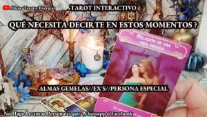 Leia mais sobre o artigo ✨ Qué Necesita Decirte en estos Momentos ? 🙇🏻‍♂️💭 Almas Gemelas//Ex’s 🔥 #tarot Interactivo✨
