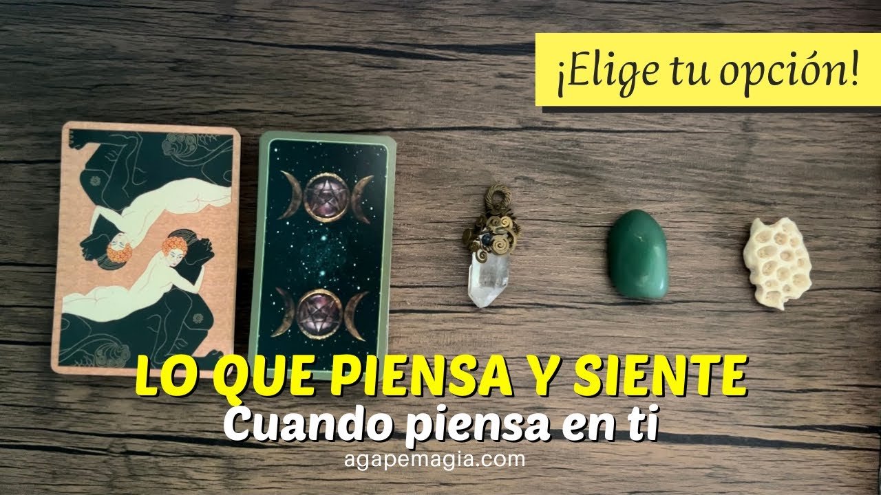 No momento, você está visualizando 💝👉Esto piensa y siente al pensar en ti 💕😌💭 TAROT INTERACTIVO
