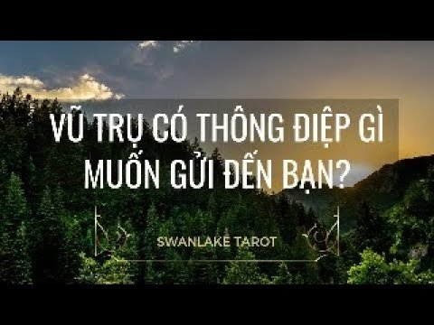 No momento, você está visualizando VŨ TRỤ MUỐN GỬI THÔNG ĐIỆP GÌ ĐẾN BẠN?|| SWANLAKE TAROT