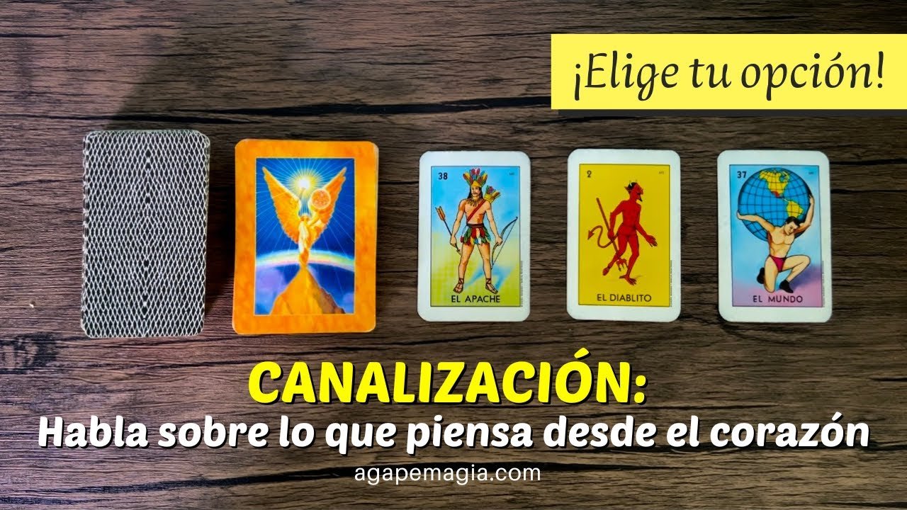No momento, você está visualizando 🗣️ CANALIZACIÓN: Te habla desde el corazón sobre lo que piensa 💓 TAROT INTERACTIVO