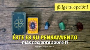 Leia mais sobre o artigo 💘 Éste es su pensamiento más reciente sobre ti 😌💭 TAROT INTERACTIVO