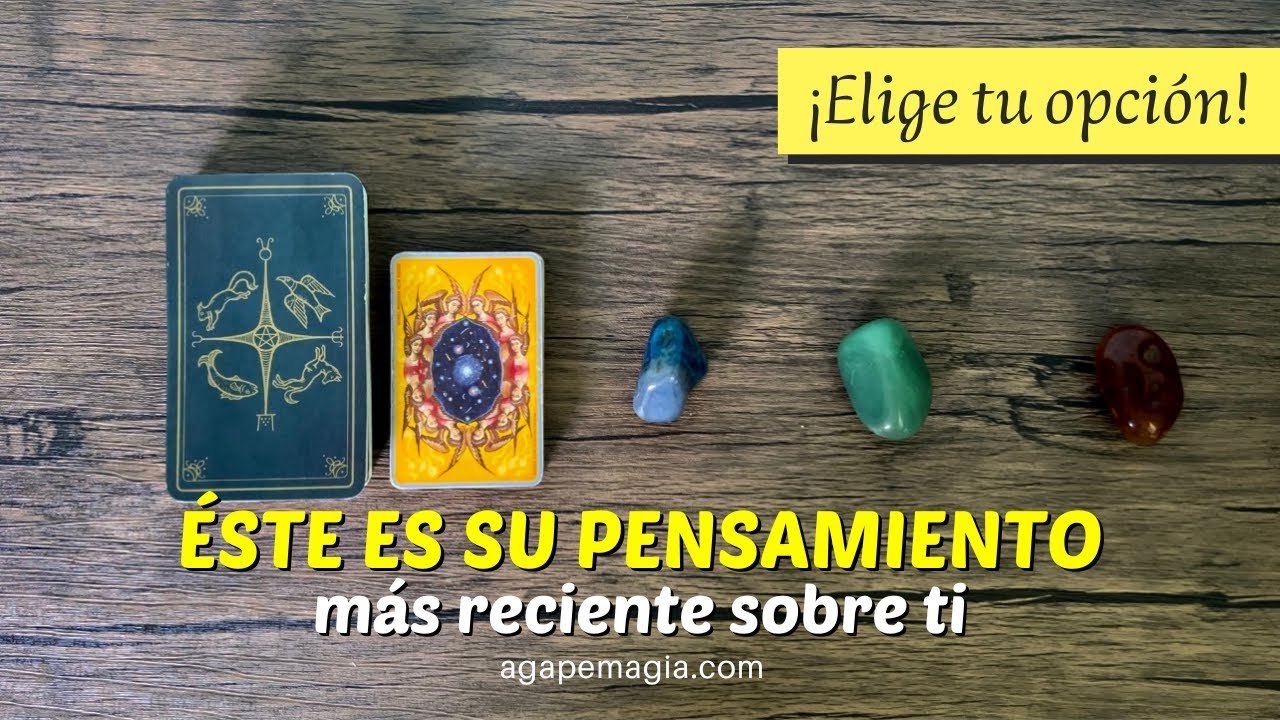 No momento, você está visualizando 💘 Éste es su pensamiento más reciente sobre ti 😌💭 TAROT INTERACTIVO
