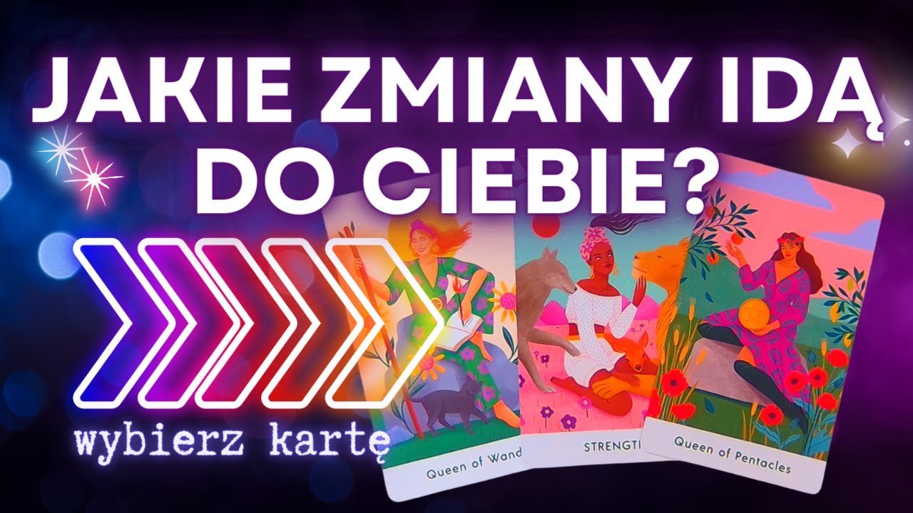 No momento, você está visualizando 😁 JAKIE ZMIANY IDĄ DO CIEBIE? 🤔 WYBIERZ KARTĘ 😍 TAROT  ➕ TAROT NA ŻYWO⭐ PYTANIA SĄ PŁATNE