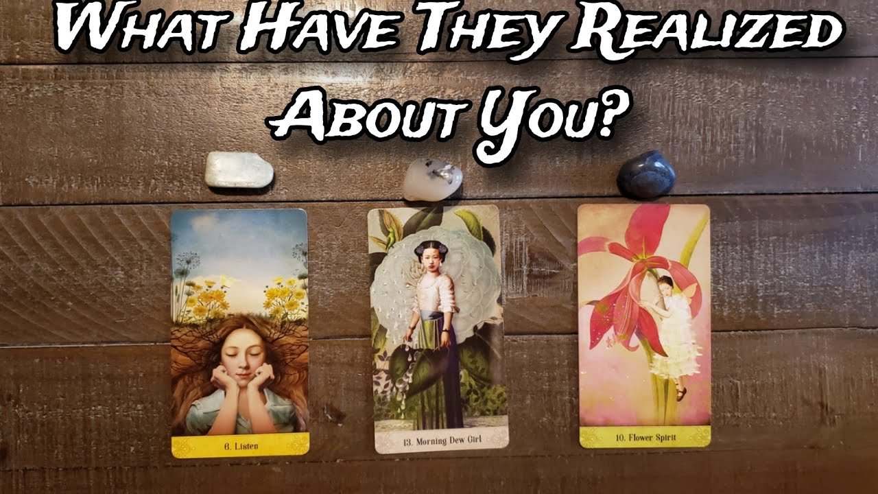 No momento, você está visualizando 😜 What Have They Realized About You? Pick A Card Love Reading