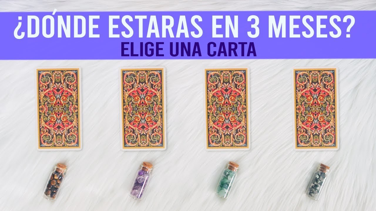No momento, você está visualizando ¿DÓNDE ESTARÁS EN 3 MESES? – Elige una carta 🔮✨