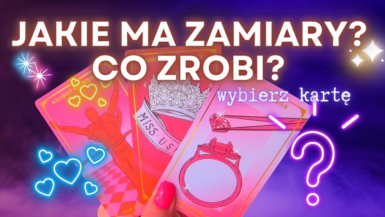 No momento, você está visualizando JAKIE MA ZAMIARY? CO ZROBI? 💗❤️‍🔥TAROT MIŁOSNY🔮 WYBIERZ KARTĘ 💕 + WASZE  PYTANIA DO KART