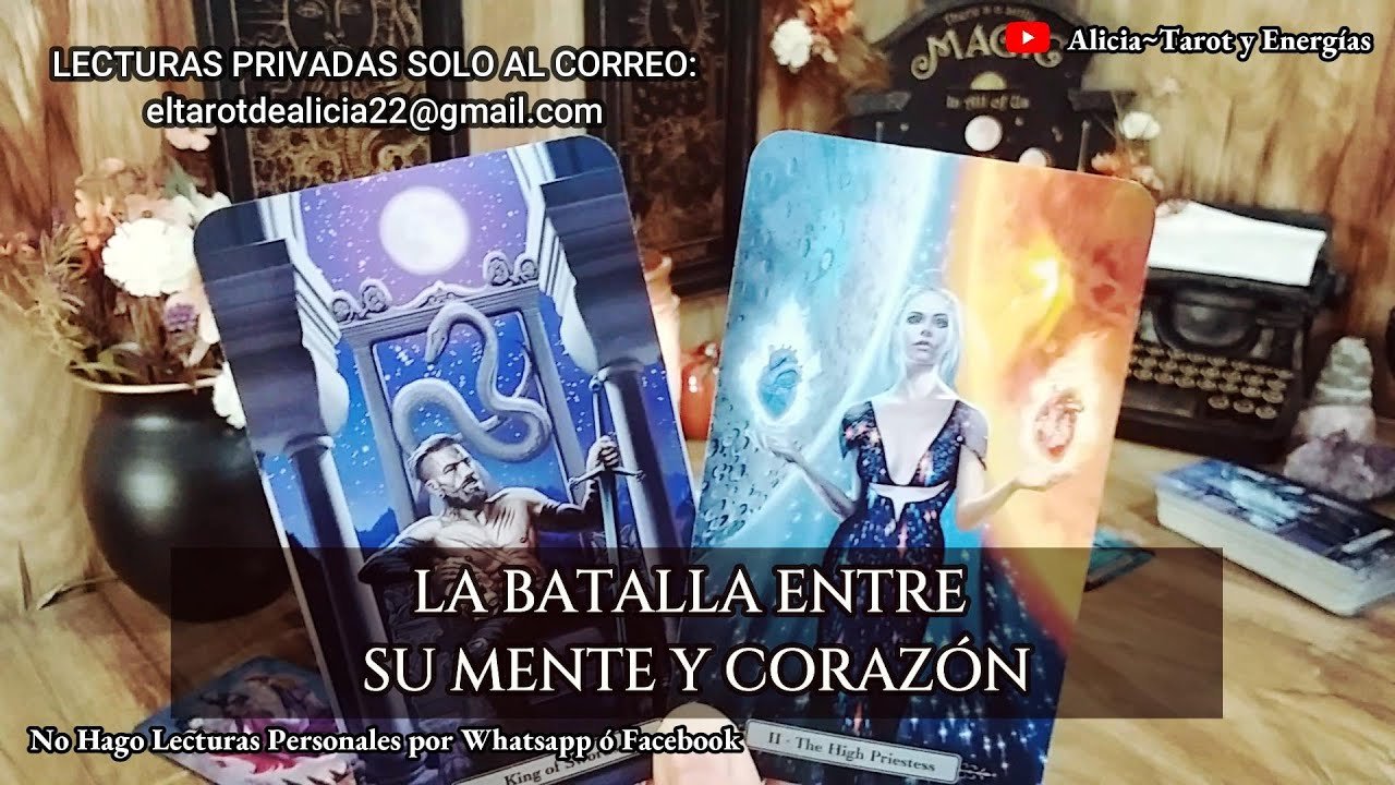 No momento, você está visualizando ✨Observa la Batalla entre Su Mente y su Corazón🧠vs♥️Quién Ganará? 🙇🏻♂️ Almas Gemelas//Ex’s🔥 #tarot