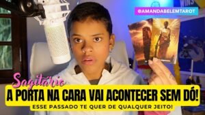 Leia mais sobre o artigo ♐️SAGITÁRIO🚨A PORTA NA CARA VAI ACONTECER SEM DÓ! ESSE PASSADO TE QUER DE QUALQUER JEITO! 💜