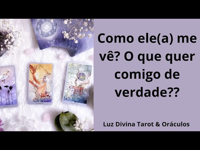 No momento, você está visualizando ✨️🙏🎇COMO ELE ME VÊ, E O QUE QUER COMIGO DE VERDADE?? – Tarot Responde 🥰❤️