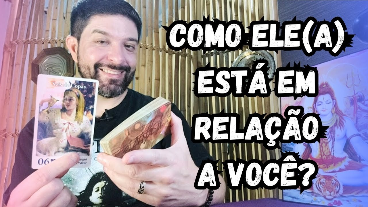No momento, você está visualizando COMO ELE(A) ESTÁ EM RELAÇÃO A VOCÊ? 🔮🔥 TAROT DE HOJE