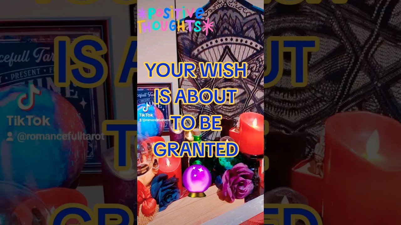No momento, você está visualizando OMG‼️ IT’S FINALLY HAPPENING..Your WISH is about to be GRANTED💖 #tarot #tarotlove #tarotreading