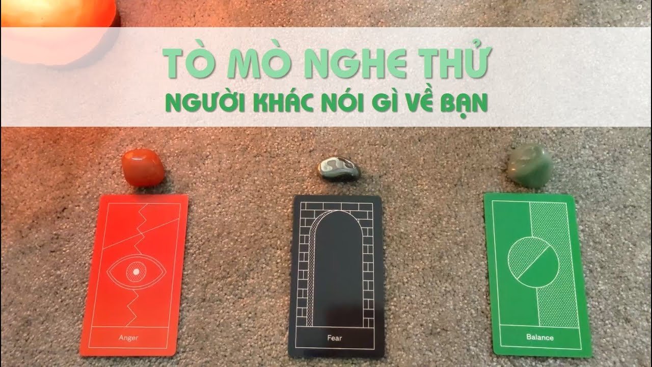 No momento, você está visualizando 🤔👂👄 TÒ MÒ NGHE THỬ NGƯỜI KHÁC NÓI GÌ VỀ BẠN 👄👂🤔 – Chọn tụ bài cùng YOUheal ✨