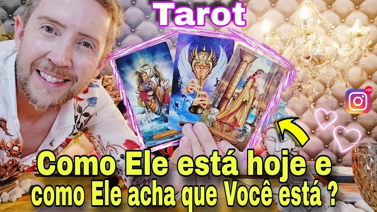 No momento, você está visualizando Como ele está hoje e como ele acha que você está ? Tarot de hoje -Como ele está em relação a mim