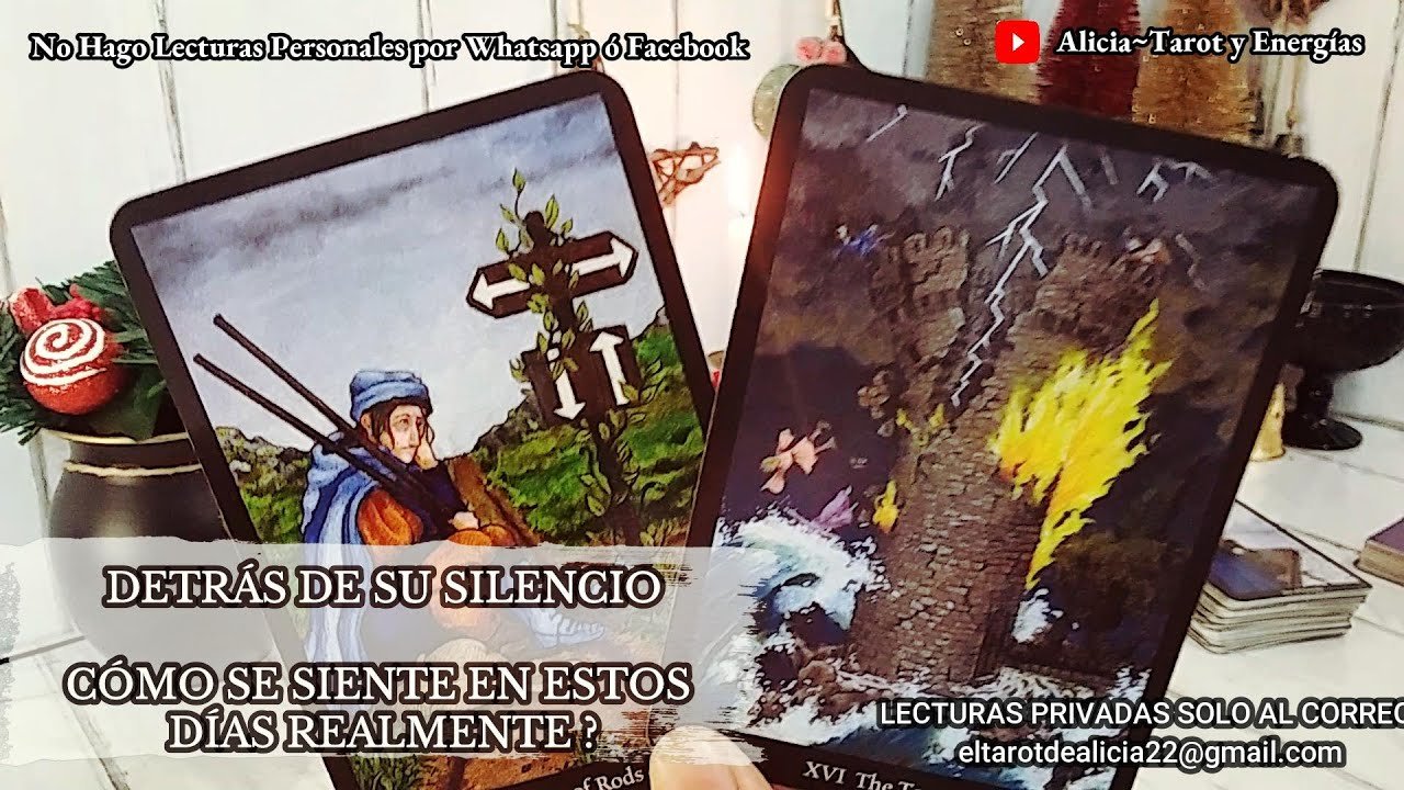 No momento, você está visualizando ✨Cómo se Siente Realmente en estos Días en Su Vida y Sin Ti ? 🌨💔❄️ Detrás de su Silencio 😶 #tarot