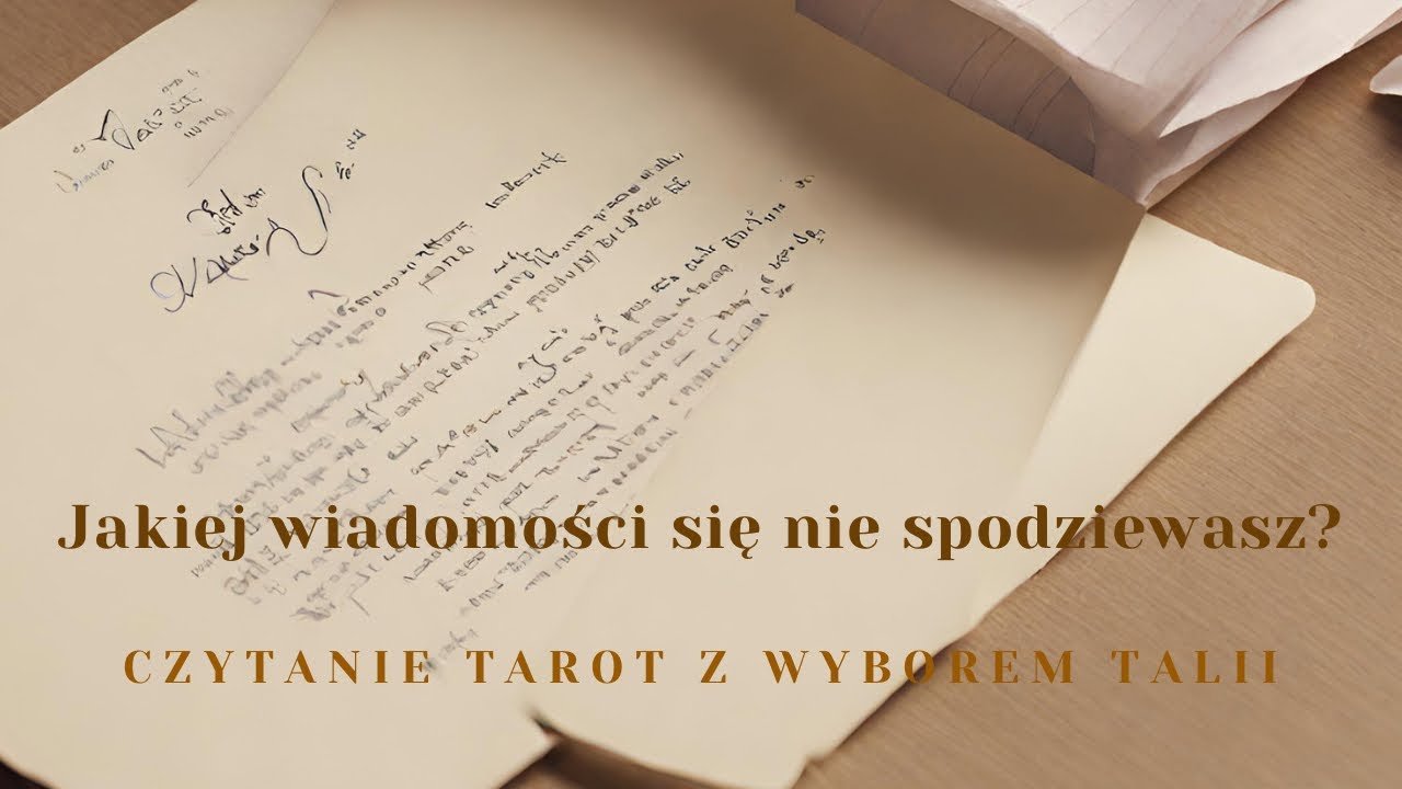No momento, você está visualizando Jakiej wiadomości się nie spodziewasz?🫢Wybór talii #tarotreading #tarot #tarotonline #tarotreader