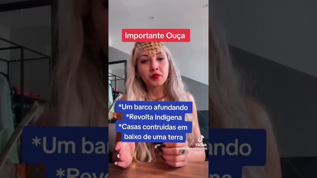 No momento, você está visualizando PREVISÃO ACERTADA DE TRÊS MESES ATRÁS ⚠️ Naufragou🥺 #tarot #chagrazik #chalinegrazik #previsao