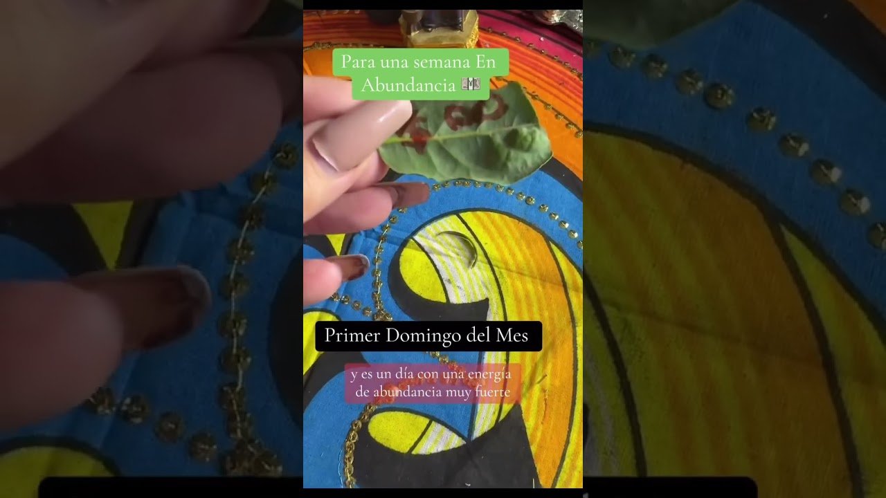 No momento, você está visualizando primer Domingo del mes 🙏🙌🏼 que ti dinero se multiplique #tarot #rituales #hechizos #vidente